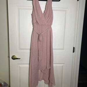 Lapis Pink High Low Dress